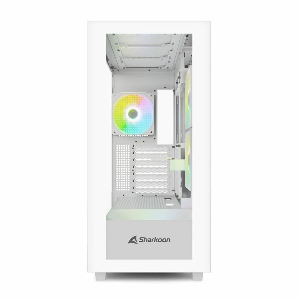 Caja Pc Sharkoon Rebel C60 Rgb Blanca, 4044951040049