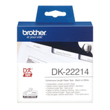 EAN 4977766628525 - Brother DK-22214 cinta para impresora de etiquetas Negro sobre blanco imagen 2