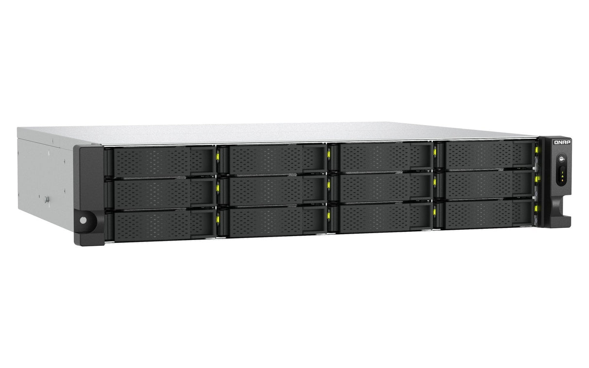 Qnap Ts-H1465u Servidor Nas 12 Compartimentos Sata 6gb/S Ram 16 Gb Gigabit Ethernet / 2.5 Gigabit Ethernet / 10 Gigabit Ethernet