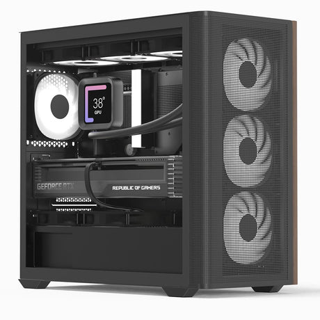 EAN 4711099479764 - Aerocool D301A Mini Tower Negro, Madera imagen 1