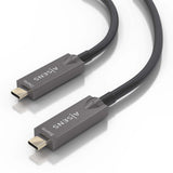 Cable Usb3.1 Aisens Gen2 10gbps Aoc 4k 3a 60w E-Mark Usb-C M/M 15m
