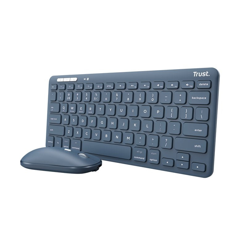 Keyboard +Mouse Wrl Lyra/Blue 24937 Trust