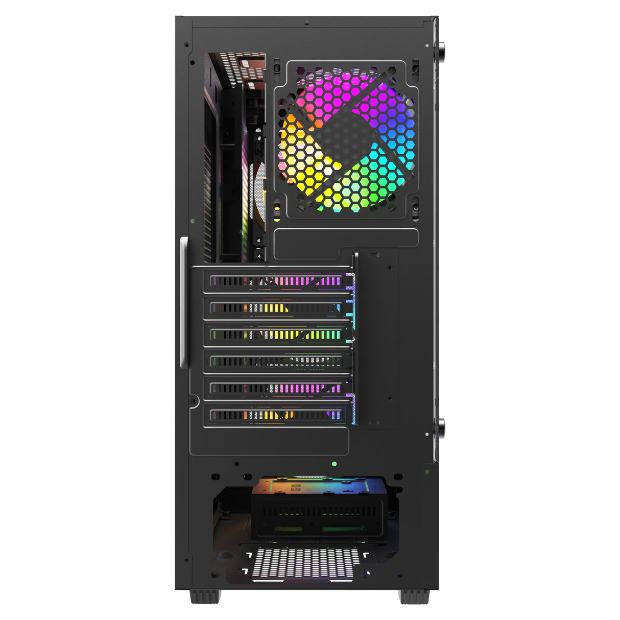 EAN 5905106070269 - Savio Noctis Flow RGB Cubo Negro imagen 5