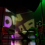 Twinkly Matrix - 480 Luces Led Rgb En Forma De Perla, Cable Transparente, Enchufe De 3,3x3,3 Pies Tipo F