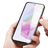 Funda Nevox Styleshell Nylo Negra, Samsung Galaxy A35 5g 4250686413410