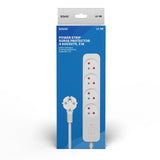 Power Strip 4-Way        Savio