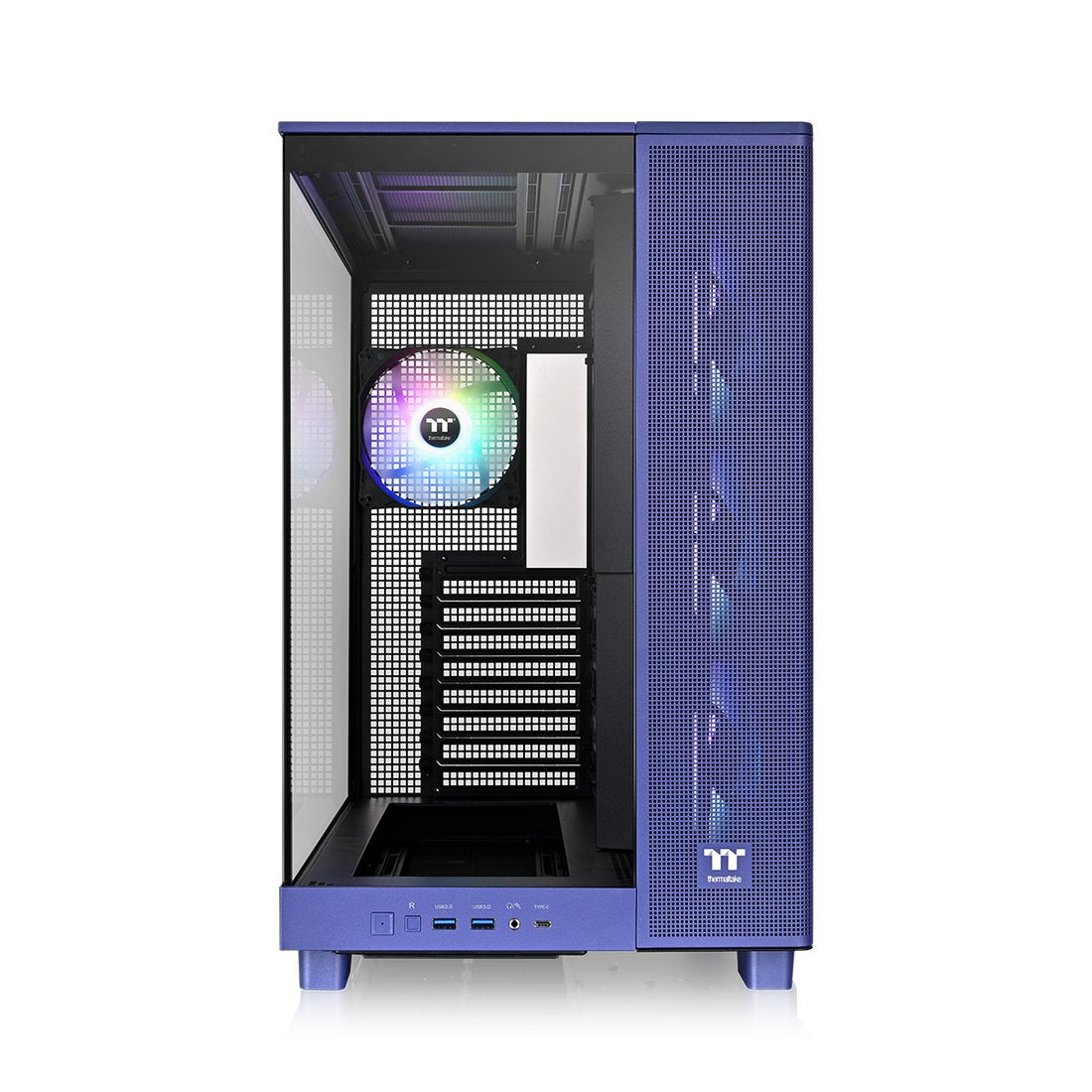 Thermaltake View 380 Xl Tg Argb  (Violetat, Tempered Glass X 2) Ca-11e-00mnwn-00