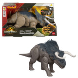 Figura  Mattel Jurassic World Wild Roar Nasutoceratops, Personaje Jgc81
