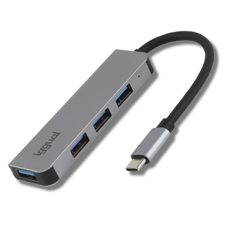 EAN 8435364319239 - iggual IGG319239 hub de interfaz USB 3.2 Gen 1 (3.1 Gen 1) Type-C 5000 Mbit/s Plata imagen 1