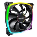EAN 4710562747287 - Montech AX140 PWM Carcasa del ordenador Ventilador 14 cm Negro 1 pieza(s) imagen 1