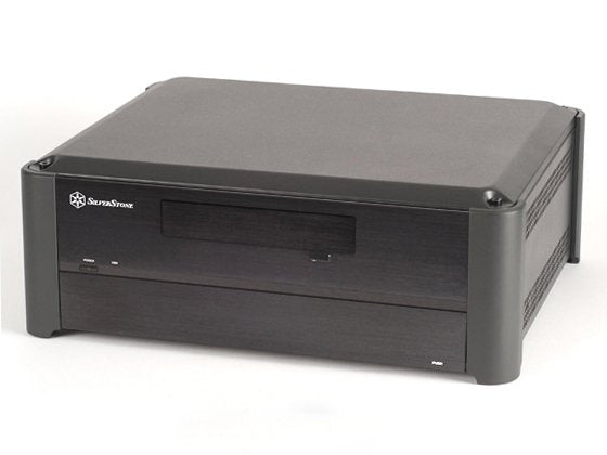 Caja Pc Silverstone Gd02 Htpc Negro