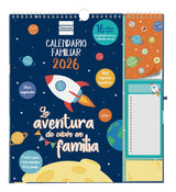 Finocam Calendario De Pared Plus 16 Meses 215x325 Mv Familiar 2025-2026