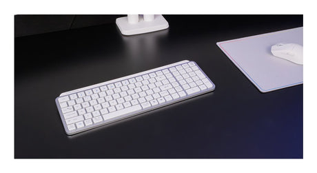 EAN 8435693113775 - Mars Gaming MK-SILENKEYS teclado Universal RF Wireless + Bluetooth QWERTY Español Blanco imagen 4