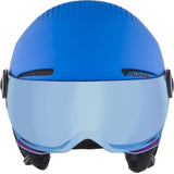 Casco De Invierno Alpina Zupo Visor Q-Lite Blue Matt 54-58