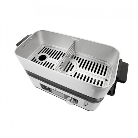 EAN 4211129119641 - WMF KITCHENminis 0415090011 vaporizador 2 cesta(s) Encimera 900 W Negro, Acero inoxidable imagen 2