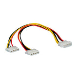 Roline Y-Cable 4 Pol. Hdd   2x 4 Pol. Hdd 0,3m