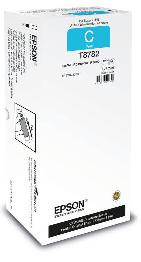 EAN 8715946542850 - Epson T8782 cartucho de tinta 1 pieza(s) Original Cian imagen 1