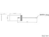 Delock Wlan 802.11 Ac Ax A H B G N Antenne Mhf I Stecker 2.7 - 3.0 Dbi 1.13 15 Cm Fpc Intern Klebemontage