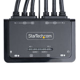 EAN 0065030899215 - StarTech.com C2-DD46-UA2-CBL-KVM interruptor KVM Negro imagen 7