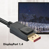 Techly Cable Displayport 8k M/M 5 M Negro