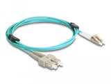Delock Lwl Cable Mit Metallarmierung Lc Duplex Zu Sc Duplex Multimode Om3 2 M