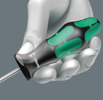 Wera 335/350/355/6 Kraftform Plus Juego Destornillador Estándar