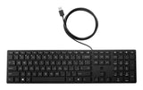 EAN 0194721888259 - HP 320K Wired Keyboard teclado Oficina USB Negro imagen 1