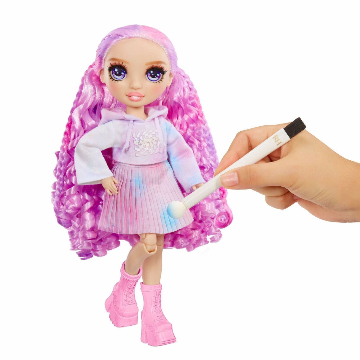 Muñeca Purple Eyes Rainbow High 26cm