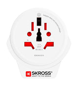 Skross World To Us Usb Blanco, Retail