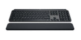 Teclado Alemán Logitech Mx Keys S Rf Wireless + Bluetooth Qwertz Grafito
