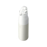 Larq Purevis 2 Uso Diario, Fitness, Senderismo, Deportes 1000 Ml Acero Inoxidable Beige, Blanco