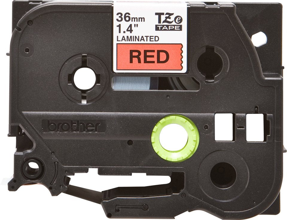 EAN 4977766686389 - Brother TZE-461 cinta para impresora de etiquetas Negro sobre rojo imagen 2
