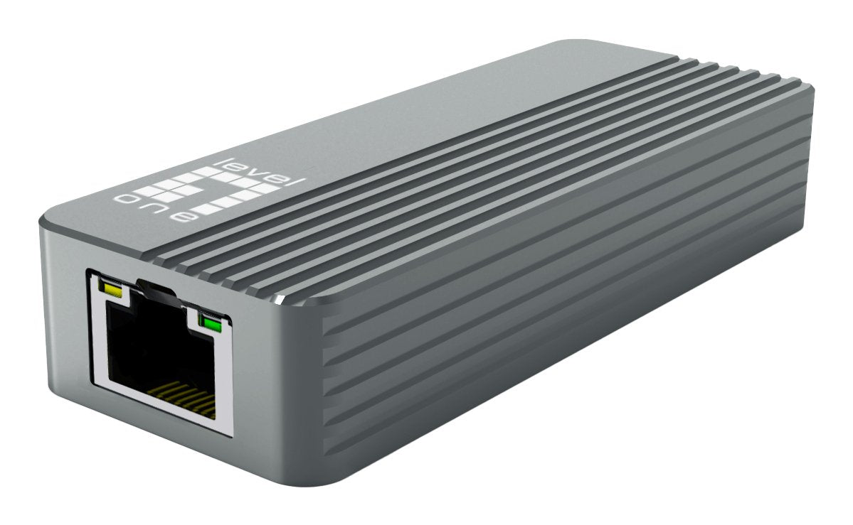 Levelone Adaptador Gigabit Usb-C3.2->Rj45 10gbps
