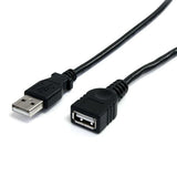 EAN 0065030840804 - StarTech.com USBEXTAA10BK cable USB USB 2.0 3 m USB A Negro imagen 1