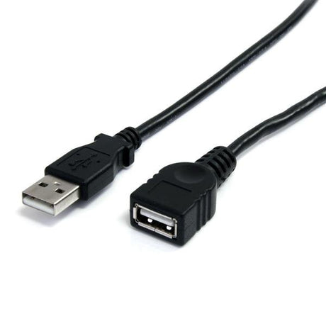 EAN 0065030840804 - StarTech.com USBEXTAA10BK cable USB USB 2.0 3 m USB A Negro imagen 1