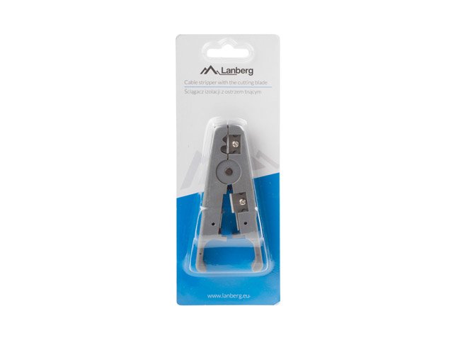 Lanberg Pelacables Nt-0101,Con Corte,Gris