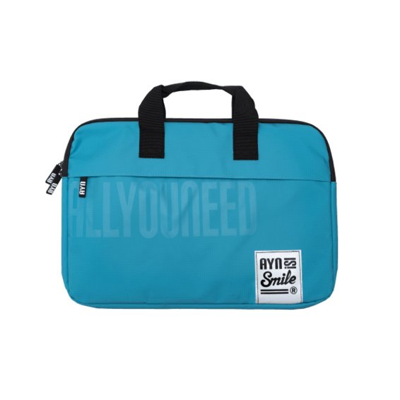 Akira  Bolsa Maletín Para Portátil Impermeable 15 Y 16 Pulgadas Azul