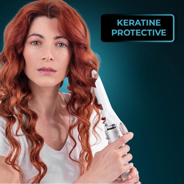 Rizador Para El Pelo Cecotec Bamba Surfcare Curly Blanco