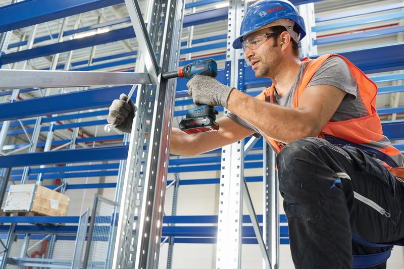 Bosch Professional Atornillador De Impacto Inalámbrico Gdx 18v-200 Professional Solo, 18 Voltios Azul/Negro, Sin Batería Ni Cargador 06019j2204