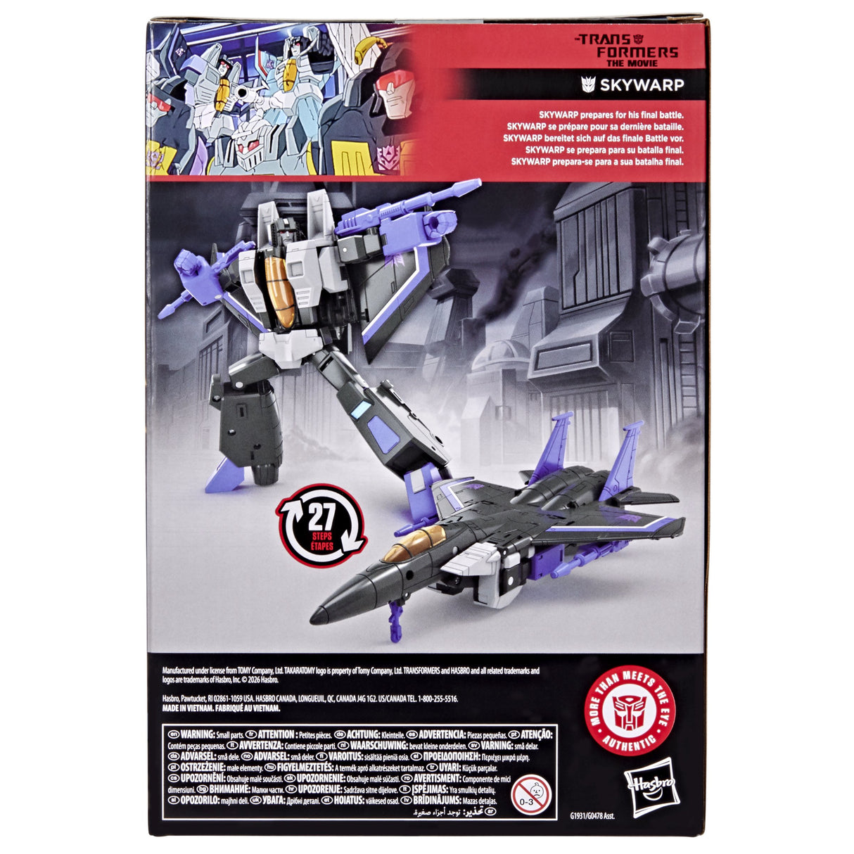 EAN 5010996348630 - Transformers G19315L00 figura de juguete para niños imagen 3