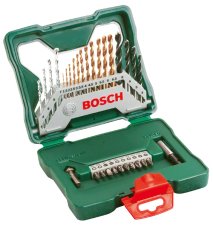 Bosch Juego De Brocas Y Puntas Titanio X-Line, 30 Piezas, 2607019324