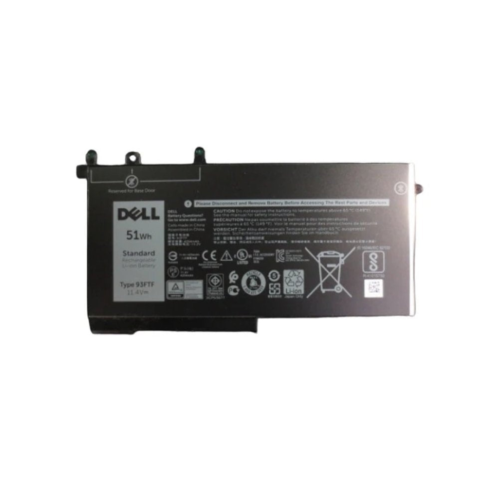 Battery, 51whr, 3 Cell, - Lithium Ion - Warranty: 6m