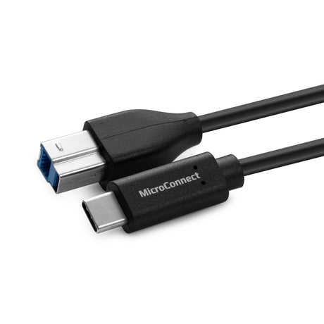 EAN 5704174932529 - Microconnect USB3.1CB2 cable USB USB 3.2 Gen 1 (3.1 Gen 1) 1,8 m USB C USB B Negro imagen 1