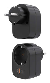 EAN 8435739901717 - AISENS ASPS-1A1C07-BK cargador de dispositivo móvil Universal Corriente alterna Carga rápida Interior imagen 3