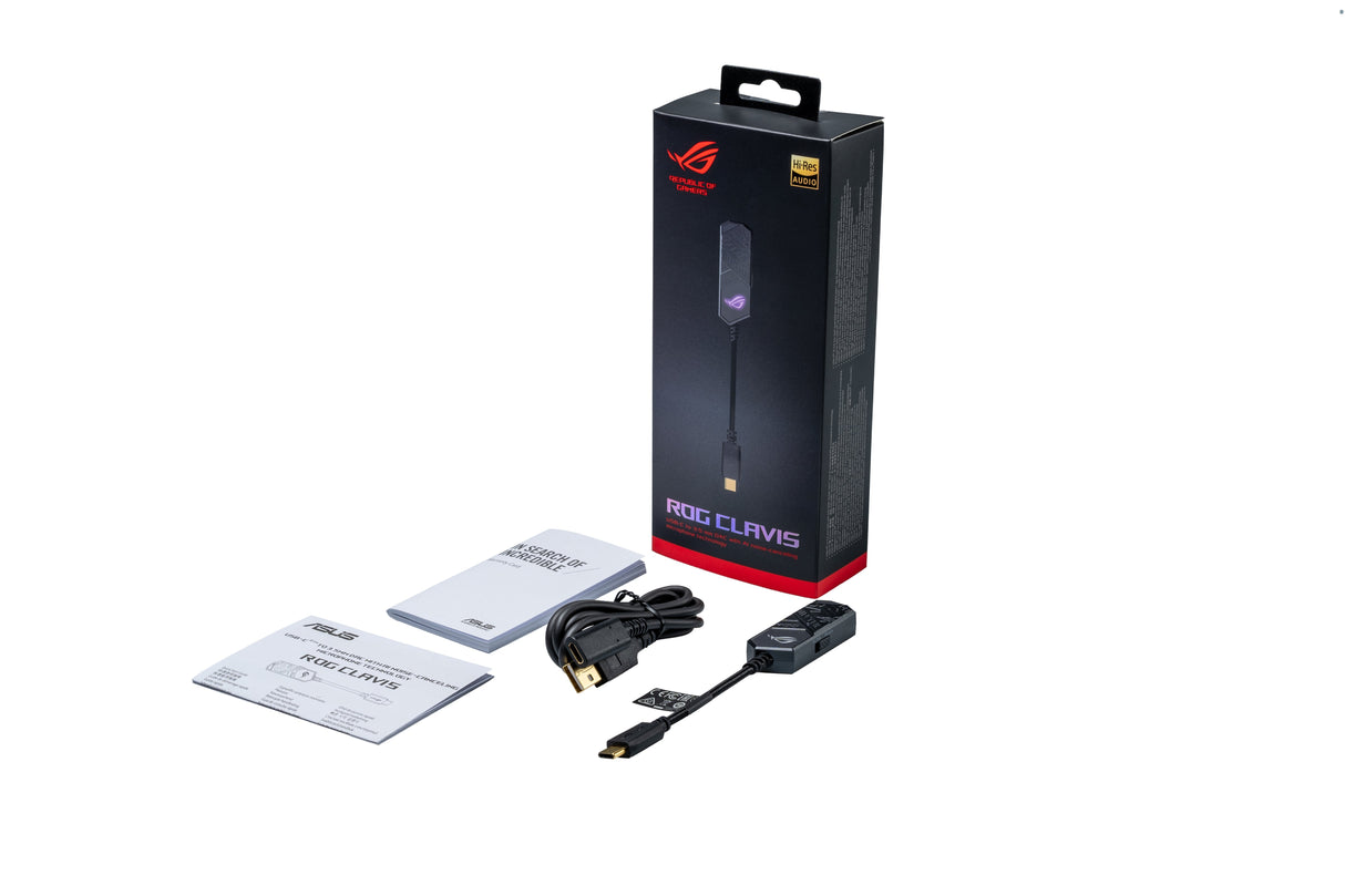 Asus Rog Clavis Negro Micrófono Para Ordenador Portátil Asus Rog Clavis