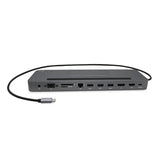 I-Tec Usb-C Metal Ergonomic 4k 3x Display Docking Station With Power Delivery 85 W + I-Tec Universal Charger 112 W