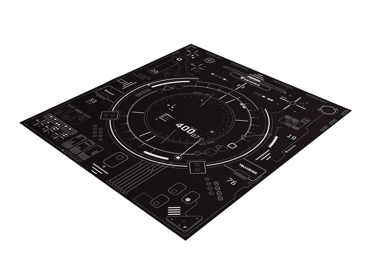 Alfombra Suelo Genesis Tellur 400 Cuadrada Hud 110x100cm