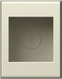 EAN 3831006969209 - TEM AC21IW-U placa de pared y cubierta de interruptor Marfil imagen 1