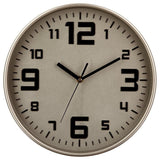 Reloj Color Plata Ø30cm