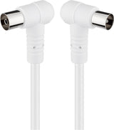 EAN 4040849673542 - Goobay 67354 cable coaxial 2,5 m IEC Blanco imagen 2